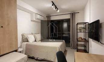 Imagem 3: Studio mobiliado de 27m² pronto para morar em Pinheiros - SP