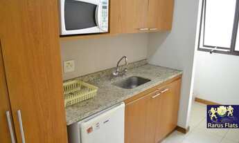 Imagem 3: Flat para locação na Vila Olímpia - Edifício Quality Alvorada - Cód. DUR04388