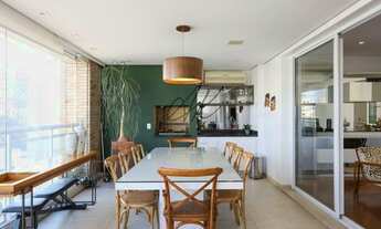 Imagem: Apartamento com varanda Gourmet, Clean e