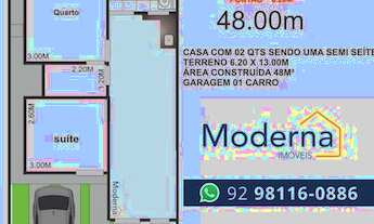 Imagem 4: Casa moderna no Novo Aleixo