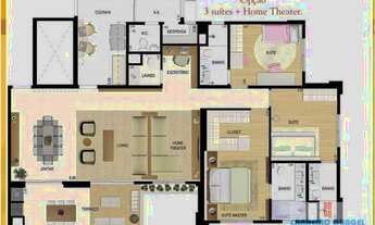 Imagem 2: Apartamento com 3 dormitórios à venda, 142 m² por R$ 2.200.000,00 - Vila Mariana - São Pau