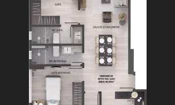 Imagem 3: Apartamento com 3 Suítes à venda, 90 m² por R$ 699.000 - Miramar - João Pessoa/PB