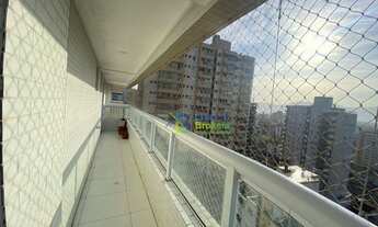 Imagem 3: Apartamento com 2 dormitórios à venda, 109 m² por R$ 750.000 - Aviação - Praia Grande/SP