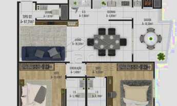 Imagem 2: Navegantes - Apartamento Padrão - Centro