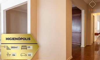 Imagem 5: Apartamento com 3 dormitórios à venda, 260 m² por R$ 2.580.000 - Higienópolis - São Paulo