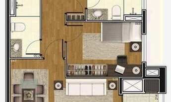 Imagem 2: Apartamento para venda com 75m² com 3 quartos em Cabral - Curitiba - PR
