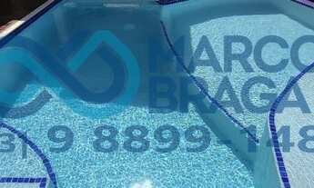 Imagem 6: CASA ESPETACULAR - 3/4, SENDO 1 SUÍTE + PISCINA + SAUNA + ÁREA GOURMET - OPORTUNIDADE!!