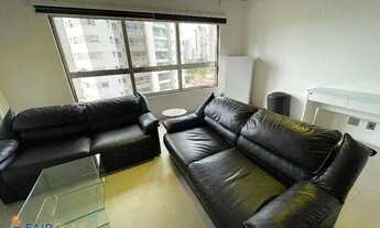 Imagem 5: Alugue ou Compre no Brooklin 74 M² Mobiliado com 1 Dormitório com Ar condicionado e duas v