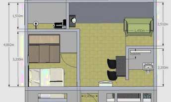 Imagem 4: Kitnet 1 quarto Morada do Bosque Senador Canedo