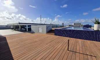 Imagem 2: Flat mobiliado de frente para o mar, em Piedade com 38m2