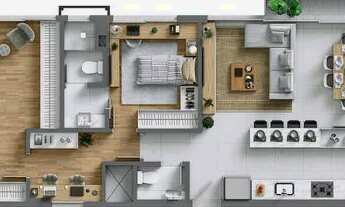 Imagem 7: Apartamento para venda possui 107 metros quadrados com 3 quartos em Bigorrilho - Curitiba