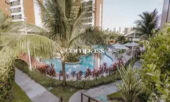 Imagem 2: Apartamento mobiliado com 3 suítes para locação no Cond. Jardim do Mar na Reserva do Paiva