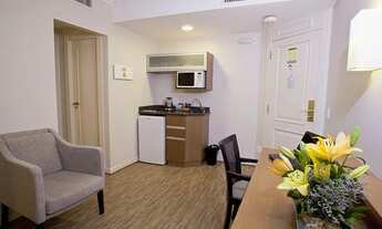 Imagem 7: Apartamento mobiliado no Apart-Hotel The World, para investimento ou moradia na Vila Olímp