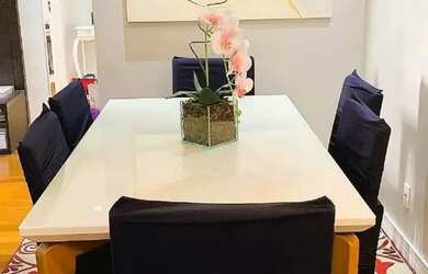 Imagem 4: APARTAMENTO NA VILA ANDRADE - MORUMBI VARANDA GOURMET SALA AMPLIADA, PISO EM MADEIRA CAMAR