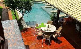 Imagem 3: Guarajuba. Casa à Venda Estilo Bali, 5 Suítes, 300m², Vista Mar, Varanda Gourmet, Spa Pano