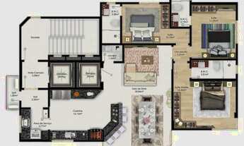 Imagem 6: Apartamento 3 Dormitórios para venda em Balneário Camboriú - SC