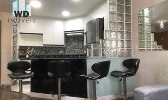 Imagem 6: Apartamento com 1 dormitório para alugar, 56 m² por R$ 4.541,97/mês - Alphaville Industria