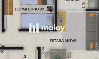 Imagem 6: Apartamento para Venda em Cascavel, Cancelli, 2 dormitórios, 1 banheiro, 1 vaga