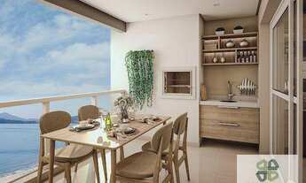 Imagem 5: Apartamento pé na areia com 2 dormitórios à venda, 75 m² por R$ 900.757 - Itacolomi - Baln