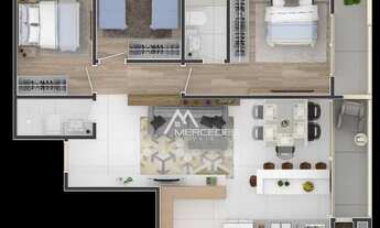 Imagem 2: Apartamento com 3 dormitórios à venda, 209 m² por R$ 1.974.199,85 - Fazenda - Itajaí/SC