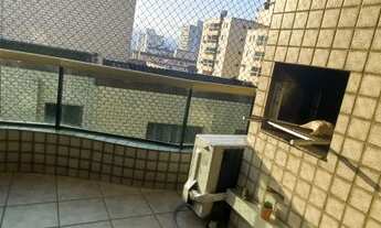 Imagem 4: Apartamento com 3 dormitórios 2 vagas lazer completo Praia Grande Aviação prédio de frente