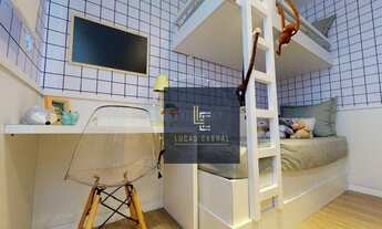 Imagem 3: Apartamento com 3 dormitórios à venda, 59 m² por R$ 405.600,00 - Parque Jaçatuba - Santo A