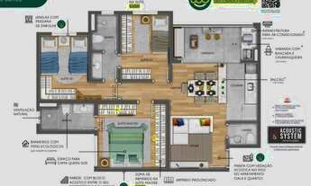 Imagem 6: Apartamento 2 dormitórios Parque Industrial - Suíte e Varanda Gourmet