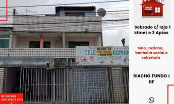 Imagem: Sobrado c/Loja, 1 Kitnet e 3 Aptos (2 pavimentos)