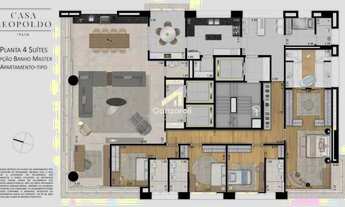 Imagem 3: Apartamento à venda no bairro Itaim Bibi - São Paulo/SP, Zona Sul