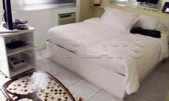 Imagem 3: Transamérica Bela Cintra flat mobiliado com serviços disponível para locação