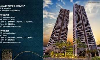 Imagem 4: Aurora Prince, 03 suítes com 122m², 02 vagas, localização excelente. Área de lazer complet