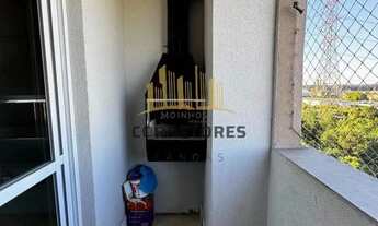 Imagem 7: Apartamento com 2 dormitorios e 1 suíte, com churrasqueira e uma vaga de garagem. Bairro S