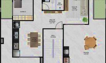 Imagem 6: Apartamento com cobertura apenas 80 metros do mar com 2 dormitórios à venda, 101 m² por R