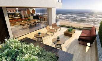 Imagem 2: Apartamento pé na areia com frente para o mar com 3 dormitórios à venda, 106 m² por R$ 1.3