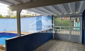 Imagem 1: Casa no FORTE com Piscina, 2 Dormitórios, Sacada, Quintal, Confira na Imobiliária em Praia