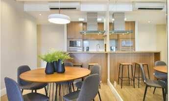 Imagem 4: Luxuoso e lindo apartamento mobiliado em condomínio clube completo no melhor do Itaim