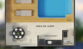 Imagem 7: Apartamento de 02 quartos, térreo c/ quintal, no Altiplano. Prédio com área de lazer