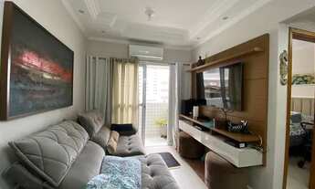 Imagem 2: Apartamento com 2 dormitórios à venda, 60 m² por R$ 360.000,00 - Vila Guilhermina - Praia