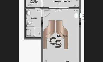 Imagem 3: Studio com 1 dormitório à venda, 66 m² por R$ 850.000 - Bela Vista - São Paulo/SP