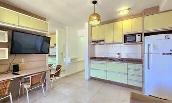 Imagem 1: Apartamento studio bem mobiliado e andar alto, Edifício HUB Home