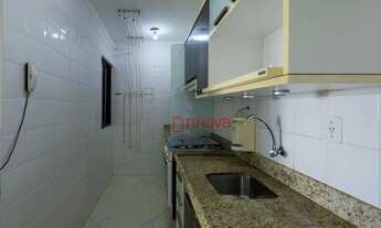 Imagem 6: Aluga apartamento com 1 quarto, varanda, armários completos, ótima localização, 46 m² por