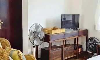 Imagem 6: Apartamento Alto Padrão com sacada vista parcial mar, 3 suítes climatizadas + dormitório d