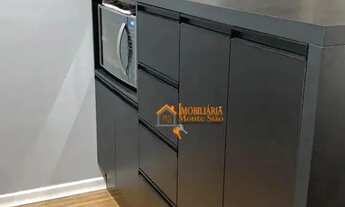 Imagem 4: Apartamento com 1 dormitório para alugar, 38 m² por R$ 3.750,00/mês - Picanço - Guarulhos