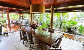 Imagem 4: Guarajuba. Casa à Venda Estilo Bali, 5 Suítes, 300m², Vista Mar, Varanda Gourmet, Spa Pano