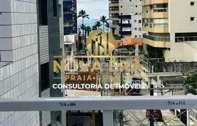 Imagem 6: PERTINHO DA PRAIA !! AMPLA VARANDA GOURMET COM VISTA MAR NA AVIAÇÃO SÓ 375 MIL