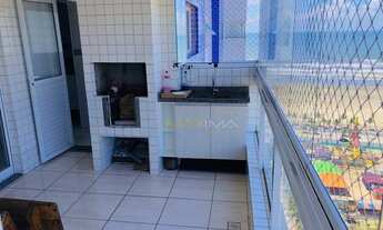 Imagem 2: Apartamento com 3 dormitórios à venda, 112 m² por R$ 685.000,00 - Vila Guilhermina - Praia