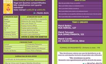 Imagem: Waka Paga e Mora Quartos para rapazes sem