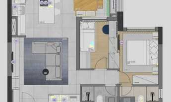 Imagem 3: Apartamento de 2 Dormitórios na Rua Coriolano