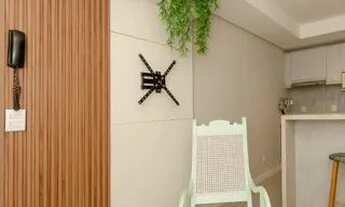 Imagem 3: Pronto para morar: um dormitório com vaga no Blend, totalmente mobiliado e equipado