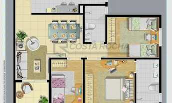 Imagem 7: Apartamento com 2 dormitórios à venda, 62 m² por R$ 320.000,00 - Edifício Moutonnée Reside